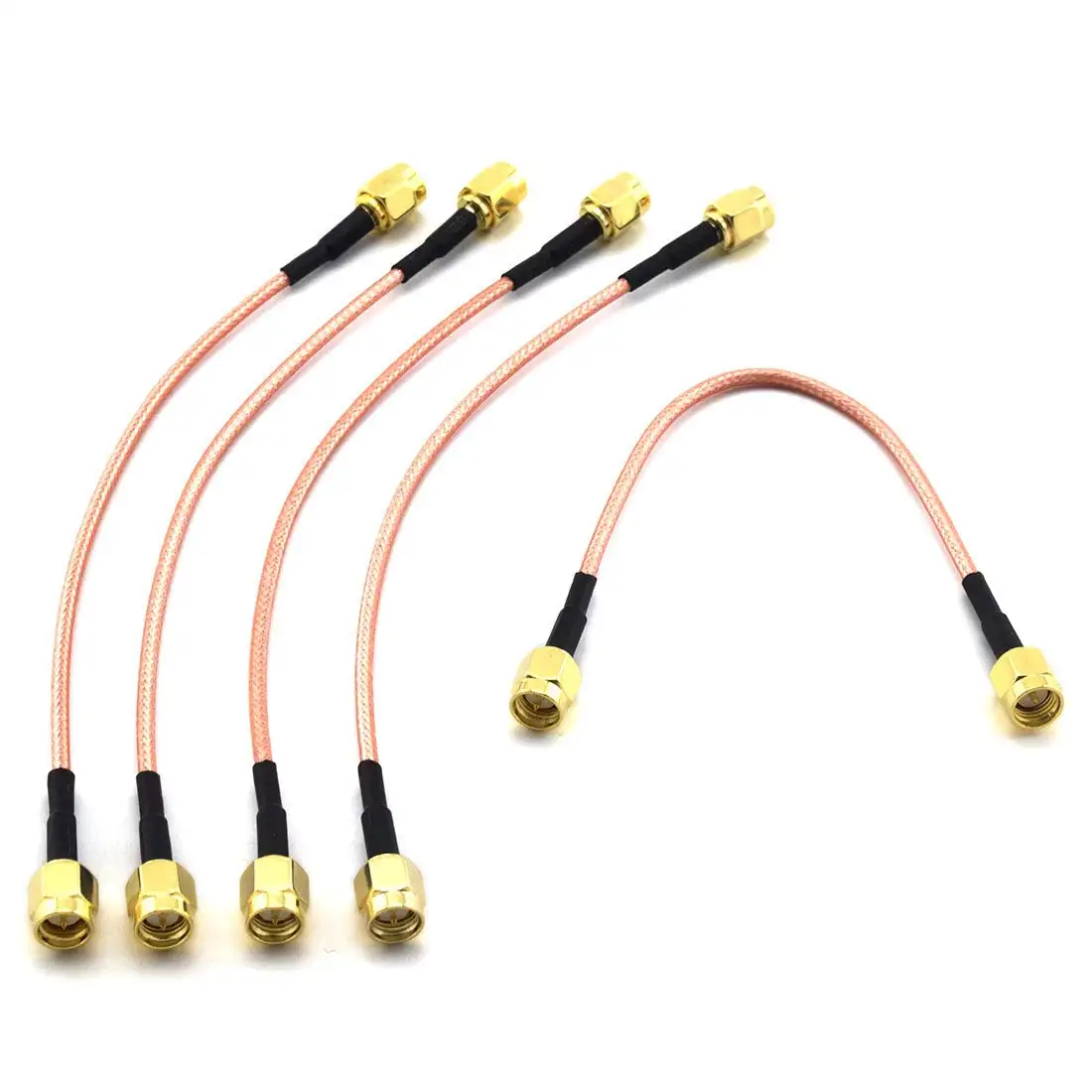 SMA Male to SMA Male Cable RG316 RF Coaxial Coax Cable Assembly SMA Male Antenna Extender Cable Adapter Jumper