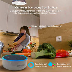 Bán Buôn A60 Rgb Alexa Google Bombillas Inteligentes Multicolores <span class=keywords><strong>Wifi</strong></span> Cho Nhà Máy - Product Image 5