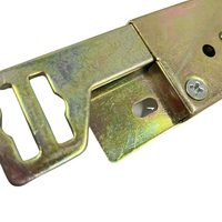 Composants de porte roulante jaune galvanisée moderne, volet roulant, serrure de cylindre de porte