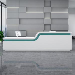 Recepción Minimalista Fabricante <span class=keywords><strong>de</strong></span> China Moderna Recepción Barbería Recepción Mostrador Salón - Product Image 1