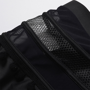 女性用ハイウエストビキニVネックセクシーストラップカラー装飾コンペティションビキニセットレディースストリングビキニ下着サテン - Product Image 4