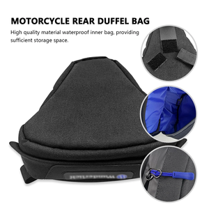 Pour BMW R1300 GS R1300GS R 1300 GS moto accessoires noir Nylon étanche siège arrière sac arrière bagage sac de selle - Product Image 3
