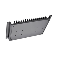 Dissipateur de chaleur à profil extrudé en aluminium Led Mr571147 Radiateur linéaire en aluminium anodisé 400W Dissipateur de chaleur extrudé