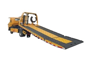 Camion de remorquage et de dépannage Shacman 4, 5 et 6 tonnes avec plateau et grue de levage - Product Image 1