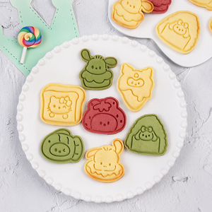 Emporte-pièces à biscuits et glaces imprimés de dessins animés, pratiques pour la pâtisserie, compacts et faciles à ranger et à utiliser - Product Image 4