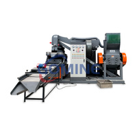 Machine de concassage et de séparation de câbles usés équipement de recyclage de fils électriques de ferraille