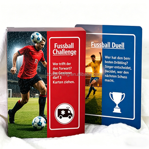 Cartes de collection de footballeurs en or, argent, noir et colorées pour enfants – Jeu de cartes à échanger sur les stars du football - Product Image 2