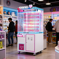 Machine à griffes commerciale à monnayeur, machine de jeu d'arcade de distribution de prix, machine à griffes à pousser pour gagner des prix, machine à griffes pour peluches