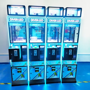 Mini machine à griffes d'amusement d'intérieur, à monnayeur, pour peluches et distributeur de snacks, style borne d'arcade - Product Image 1