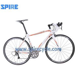Vélo de route Spire Cycle PC-P-100 fabriqué à Taïwan, haut de gamme, 22 vitesses, cadre en fibre de carbone 700C, pneus 700x23C, noir, 11 kg, PC-P-100 High - Product Image 1
