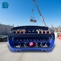 Nuevo Control Remoto Inalámbrico de 10 Palancas para Grúas, Motor Hidráulico, Grúa Móvil, Control Remoto IP68 por Radio