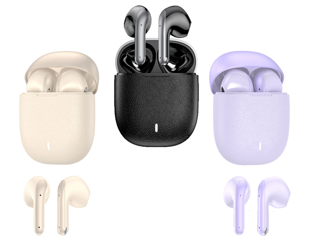 Custom Logo Mini Portable TWS Earbuds 3D Surround Sound Deep Bass Auto Pairing Type C Wireless Headphones