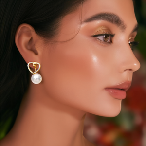 Pendientes Crystal E295-160-016G Elegantes y Lujosos para Mujer - Product Image 3