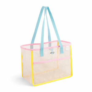 Lightweight Mesh Tote <b>Bag</b> <b>Large</b> Capacity Breathable Quick Dry Travel <b>Beach</b> Shopping <b>Bag</b> with Front Pocket RTS Bulk Mixed Order - Product Image 2