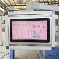 Scie circulaire CNC à alimentation horizontale automatique pour une traitement rapide des données et une coupe de haute précision