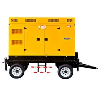 Precio al por mayor: Grupo electrógeno diésel Weichai 80kW/100kVA WP4.1D113E200 de bastidor abierto con ATS, remolcable, voltaje nominal 400V/230V