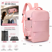 Sac à dos de voyage approuvé par les compagnies aériennes, imperméable, en Oxford, 40x30x20cm, bagage cabine, compartiment à chaussures, vente flash
