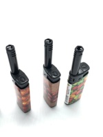 Briquets de Cuisine Électroniques Transparents en Gros pour BBQ ou Allume-Cigarettes Électroniques