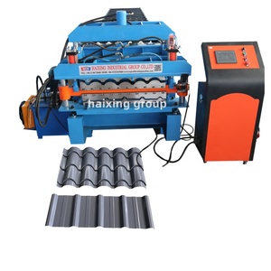 Mquina de teja aluzinc maquina teja colonial maquina formadora de galvateja - Product Image 1