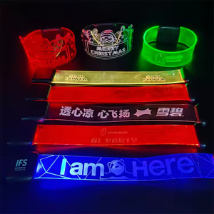 <b>Party</b> Bar LED <b>Light</b> 2700K Soft Warm White Magnetic Absorption Voice Control Flash Atmosphere Props Wrist Strap - Product Image 5