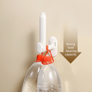 Household Baseball Hat <b>Storage</b> Hook No Punching <b>Wall</b> <b>Hanging</b> Rack for Coat and Hat Artifact for Home and Dormitory Kitchen Use - Product Image 4