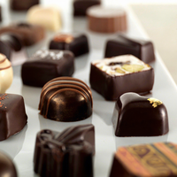 Moule à Chocolat en Polycarbonate Transparent Cœur Diamant Besafe pour Mousses, Gelées, Pralinés, Friandises et Biscuits