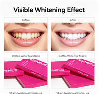 Bandes blanchissantes pour les dents, douces pour l'émail, fraîcheur longue durée, personnalisables, sans danger pour l'émail, saveur menthe
