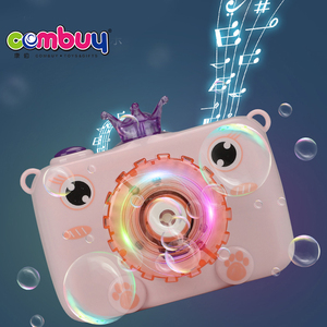 Musique légère électrique automatique savon jouets bébé bulle caméra - Product Image 3
