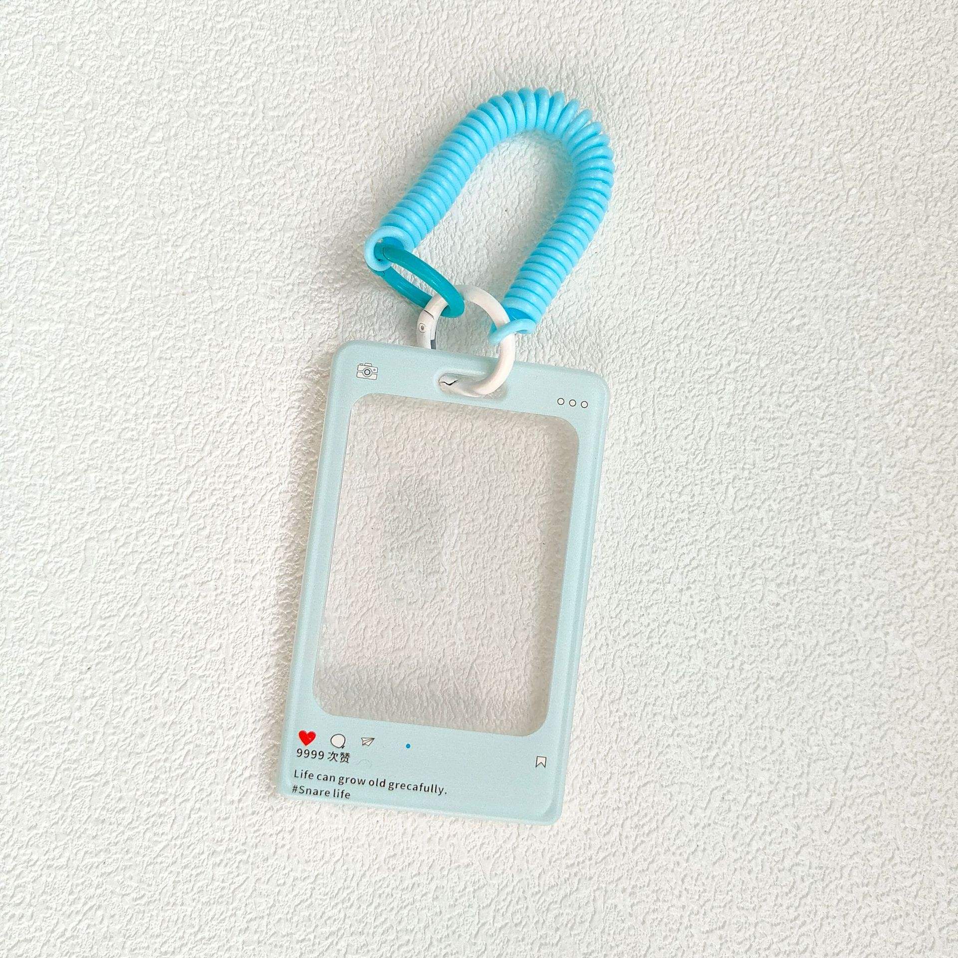 Bleu + corde à ressort