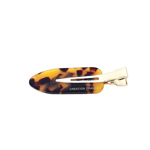 Xinmei ที่หนีบผมอะซิเตทแบบไม่โค้งงอไม่มีรอยพับผมแบบไร้รอยต่อพร้อมโลโก้ - Product Image 6