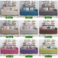 Sofá Cama Reclinable Convertible Moderno para Sala Pequeña Multifuncional Tapizado Cómodo de Tela Plegable para Apartamento