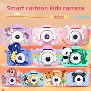 Nouvel appareil photo pour enfants avec capteur CMOS, enregistrement HD, double caméra, écran 2.0, matériau ABS, mémoire intégrée <span class=keywords><strong>de</strong></span> 64 Go - Cadeau <span class=keywords><strong>de</strong></span> vacances - Product Image 5