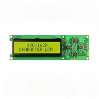 Modul Layar LCD Dot Matrix 16x2 Karakter Mode Kuning-Hijau Mode Biru Antarmuka RS232 Modul Layar LCD untuk PC Gateway