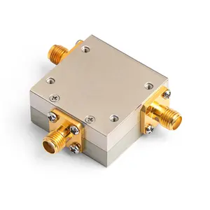 Circulador coaxial de banda larga RF Ferrite para micro-ondas banda C ~ Ku 6.0 ~ 18.0 GHz