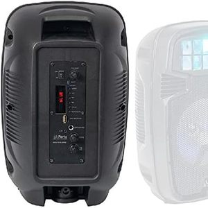 Enceinte Bluetooth 20W rechargeable avec USB, SD, radio FM et lumières LED, portable - Product Image 2