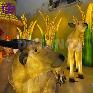 Decoración LED con Motivo de Búfalo para Exteriores, Navidad, Festivales, Parques, Calles, Centros Comerciales - IP65 para un Ambiente Festivo - Product Image 5