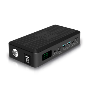 Arrancador de Coches Profesional Jump Factory 59.2Wh 16000mAh, Potenciador de Corriente de 20000A para Emergencias en Coches de 12V, Modelo SK-JP06N - Product Image 1