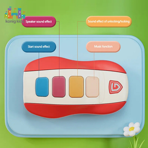 Konig Kids New Funny Baby Car Key Toy Early Education Car Remote Control Toy - Product Image 5