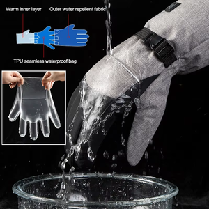 <span class=keywords><strong>Gants</strong></span> Chauffants Électriques USB Rechargeables pour Hiver en Extérieur, en Polyester Imperméable pour Snowboard, <span class=keywords><strong>Moto</strong></span> et Équitation - Product Image 6