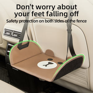 Fabricante <span class=keywords><strong>Amazon</strong></span> asiento de coche reposapiés de viaje pie hamaca avión reposapiés debajo del escritorio silla de <span class=keywords><strong>oficina</strong></span> con reposapiés - Product Image 4