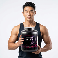 Gominolas a Base de Maltodextrina Sin Hormonas ni Azúcar para Aumentar Masa Muscular en Adultos - Suplementos Deportivos con Certificación ISO