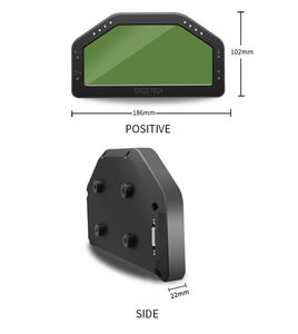 9 in 1 Rally <strong>Car</strong> Race Dash <strong>Dashboard</strong> LCD Digital <strong>Display</strong> Gauge Waterproof <strong>Car</strong> Meter Full Sensor Kit - Product Image 2