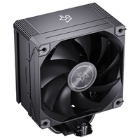 Enfriador de Aire para CPU SBOWMAN MT6-V4-No Light-BK de Alta Calidad, Ventilador de 120 mm, 6 Tubos de Calor, Disipador Térmico, Compatible con Personalización para Escritorio