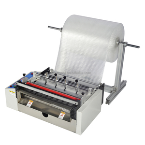 Hoge Precisie Wrap Bubble Luchtbellen Flim Papier Vilt Cross Cutter Pvc Roll Om Vel Snijmachine Voor Roller Oorhaakje cutter