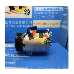 Nouveau compresseur de climatisation 12V pour <span class=keywords><strong>Volkswagen</strong></span> <span class=keywords><strong>Fox</strong></span> Compresseur Cross <span class=keywords><strong>Fox</strong></span> / <span class=keywords><strong>Space</strong></span> <span class=keywords><strong>Fox</strong></span> Compresseur AC Voiture 2003-2013 - Product Image 1