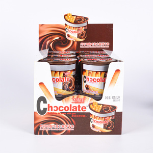 Biscuits en bâtonnets <span class=keywords><strong>au</strong></span> <span class=keywords><strong>chocolat</strong></span> enrobés de crème <span class=keywords><strong>au</strong></span> <span class=keywords><strong>lait</strong></span> et de confiture, personnalisables en gros - Product Image 3