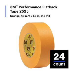 Ruban adhésif Scotch 2525 orange 48 mm x 55 m, haute température, usage intérieur - Product Image 2