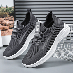 China Manufacturers Custom Shoes Designer Logo Men's Breathable Casual Running Sneakers Men's Custom Fashion Basketball Shoes - Product Image 4