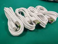 Câble de données USB Type-C 3A à charge rapide, isolé en TPE, pour téléphone portable et appareil photo, conducteur en cuivre composite, vert, de Source Factory