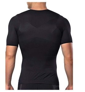 Nouveau vêtement de mise en forme du corps à manches courtes pour homme, vêtement de mise en forme abdominale - Product Image 5